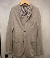 Zara Sakko Blazer L 50 leinen Hellgrau beige Creme Sommer Jacke Saarland - Saarlouis Vorschau