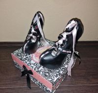 NEU Bordello High Heels Pumps schwarz rosa Größe 37,5 Nordrhein-Westfalen - Enger Vorschau