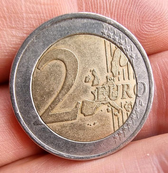 2 Euro münze Griechenland 2002 fehlprägung in Berlin