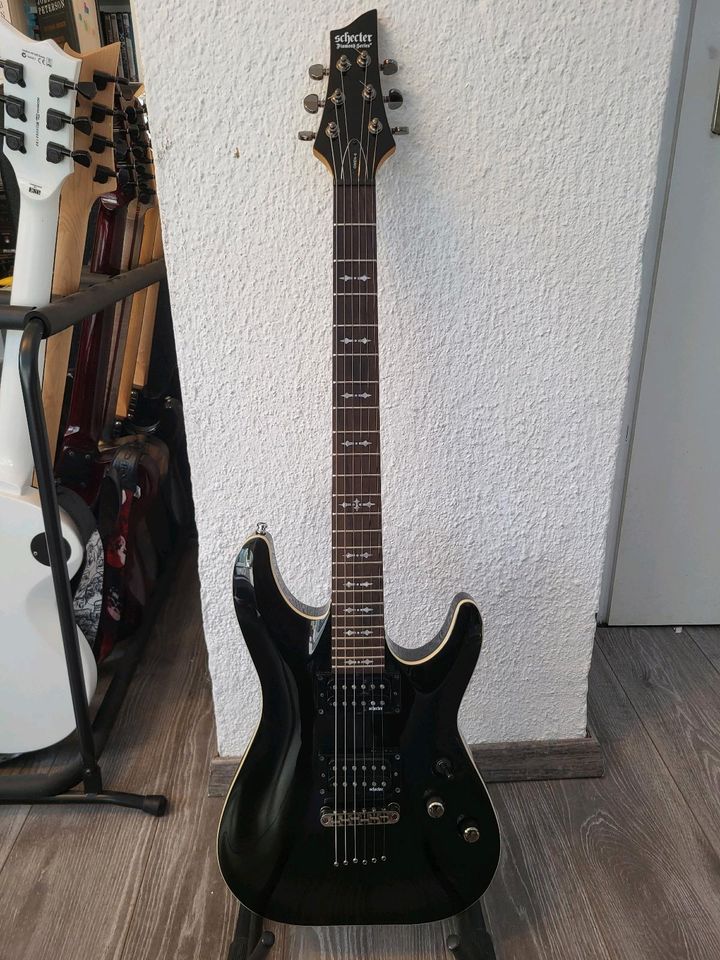 Schecter Omen 6 Bk Black 2020 E-Gitarre in Eggersdorf