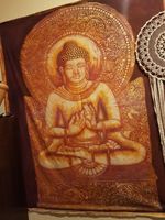 Wandbehang Buddha Wandtuch 145x115cm Rheinland-Pfalz - Gau-Algesheim Vorschau