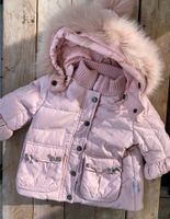 Süße Winterjacke für Mädchen, rosé, warm, Kapuze, Gr. 62 68 Bayern - Gröbenzell Vorschau