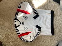 DFB Fußball Adidas Pullover lang L weiß Mercedes Benz Vintage Hessen - Langgöns Vorschau