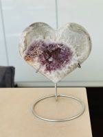 Wunderschönes Kristall Herz aus Amethyst Quarz und Achat Bayern - Dirlewang Vorschau