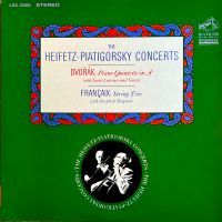 Vinyl: Dvorak / Francaix, The Heifetz-Piatigorsky Concerts Hessen - Oberursel (Taunus) Vorschau