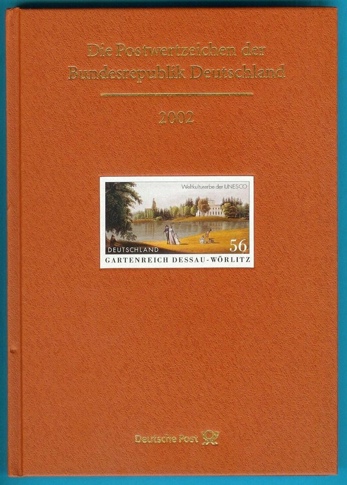 Die Postwertzeichen der Bundesrepublik Deutschland 2002 LEER NEUW in Löningen