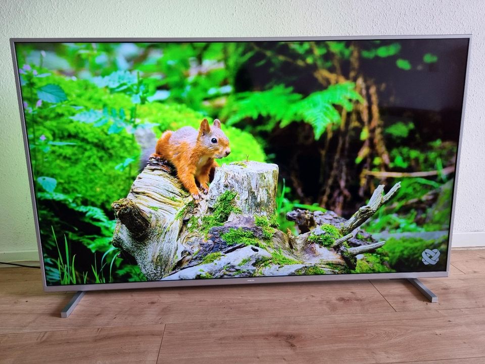 Smart TV Philips 55 Zoll Android 4k UHD YouTube Netflix in Leipzig