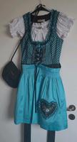 Dirndl Gr.40 blau/schwarz Hessen - Ulrichstein Vorschau