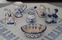 Delft Blau Porzellan Blauw Holland Konvolut #1 - Gross Hessen - Darmstadt Vorschau