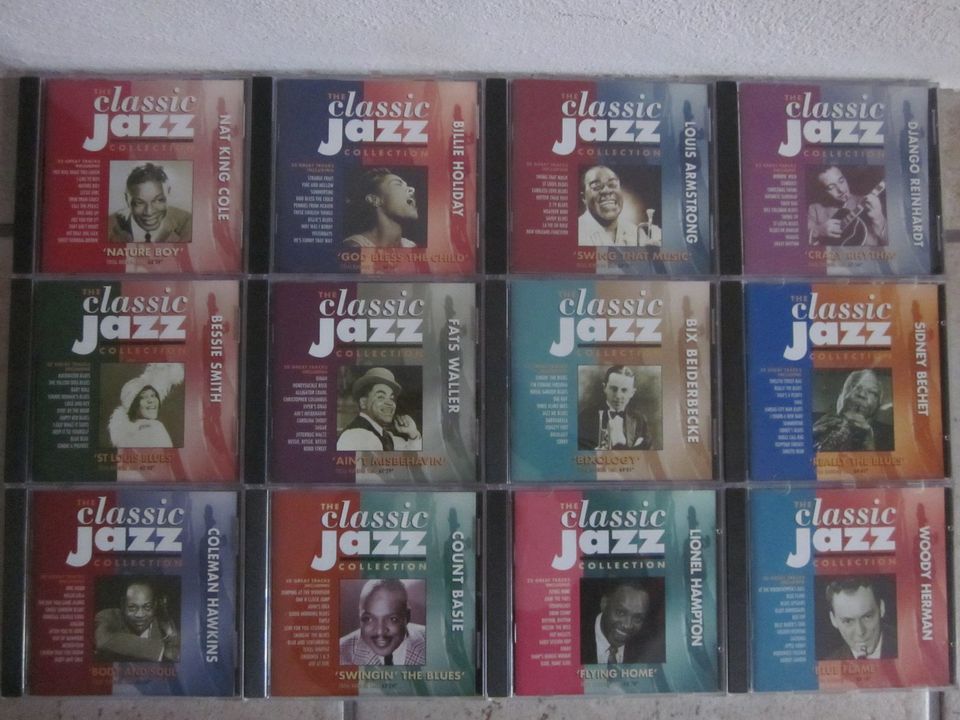 The classic jazz collection 24 CDs in Wörrstadt