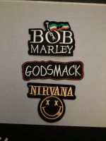 Bob Marley, Godsmack, Nirvana Patch Aufnäher Bayern - Oberhaid Vorschau