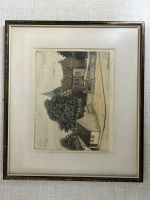 Alte Lithographie Carl Wedderkopp 32x37cm Düsseldorf - Bilk Vorschau