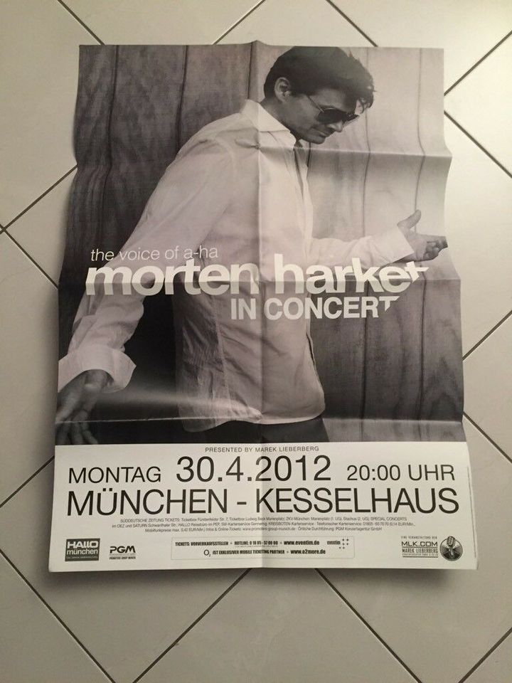 - Poster - *a-ha/Adele/Morten Harket/Rea Garvey/Nickelback in Wolnzach