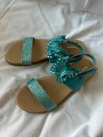 Kinder Schuhe   Sandalen Schmetterling Sommer türkis Gr. 36 NEU Baden-Württemberg - Hambrücken Vorschau