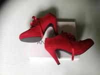 Anna Field Pumps Größe 39 so gut wie NEU * rot Berlin - Hellersdorf Vorschau