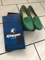 Kämpgen Slipper nie getragen! Handmade,grün,Gr.39 Nordrhein-Westfalen - Kerpen Vorschau