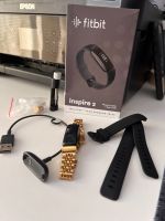 Fitbit Inspire 2 zzgl. goldfarbenes Kettenarmband Brandenburg - Potsdam Vorschau