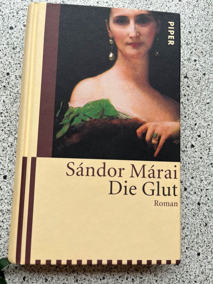 "Die Glut" Sandor Marai -gebunden in Hamburg