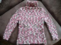 Damenstrickpullover Rollkragen altrosa-grün Gr. M Marke Yessica Bayern - Großmehring Vorschau