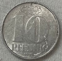 10 Pfennig Münze, Germany - GDR, 1979 Baden-Württemberg - Herrenberg Vorschau