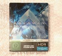 Aquaman 2: Lost Kingdom (4K UHD + Blu-ray) NEU & OVP - STEELBOOK Mitte - Tiergarten Vorschau