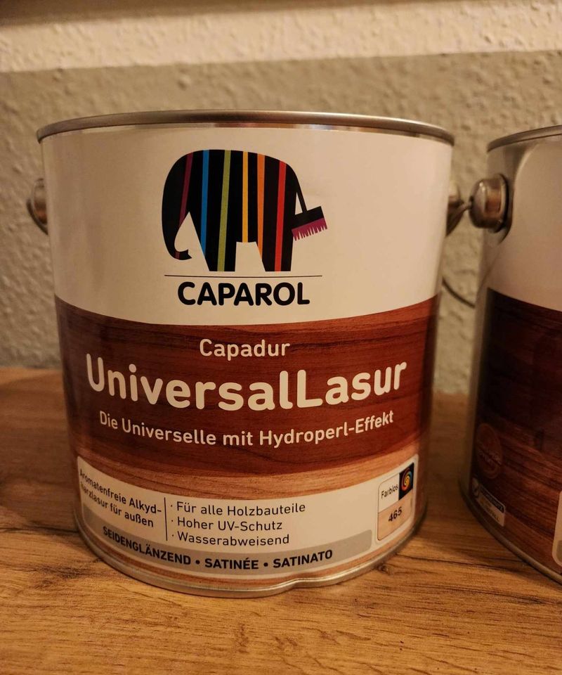 Caparol Uniwersallasur 2x Neu. in Leipzig