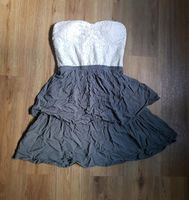 Review Kleid elegant Spitze weiß grau S Wuppertal - Elberfeld Vorschau