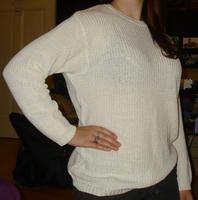 Damen Strick Pullover, weiß, Canda C&A, Gr. 40 Mitte - Wedding Vorschau