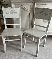 2 Deko Stühle Vintage Shabby Chic Nordrhein-Westfalen - Kamen Vorschau