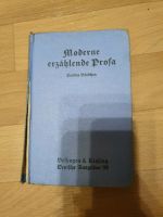 Buch Gustav Borger Moderne erzählende Prosa 1936 Sachsen-Anhalt - Halle Vorschau