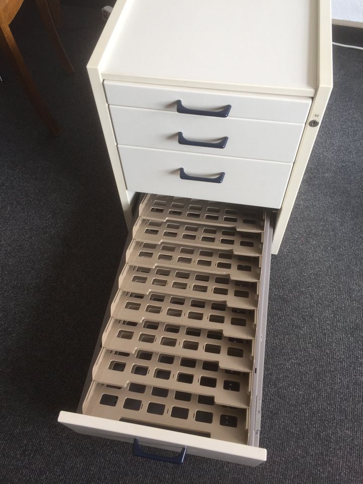 Schreibtisch Container weiß - 2 Varianten - Top Organisiert in Chemnitz
