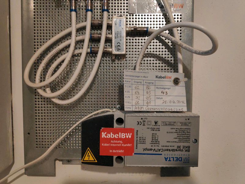 Delta BKE 30 Kabel Hausanschluss Verstärker CATV in Baden-Württemberg -  Ostfildern | Weitere TV & Video Artikel gebraucht kaufen | eBay  Kleinanzeigen ist jetzt Kleinanzeigen