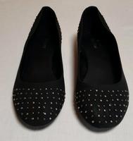 Schwarze Ballerinas mit Nieten Gr. 40 Bayern - Feucht Vorschau
