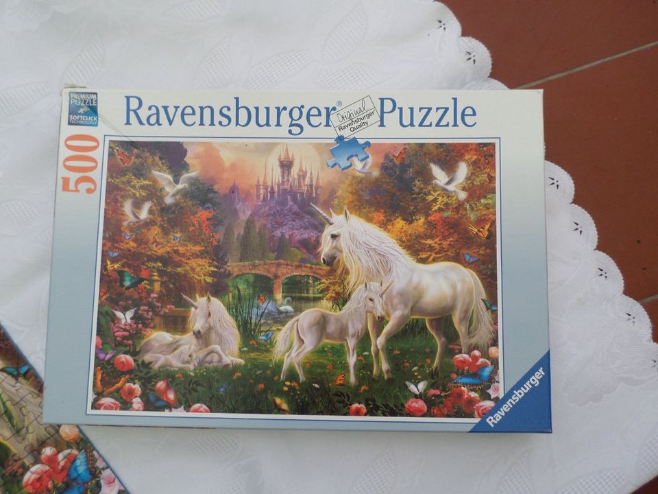 Puzzle 500 Teile - Ravensburger in Hosena