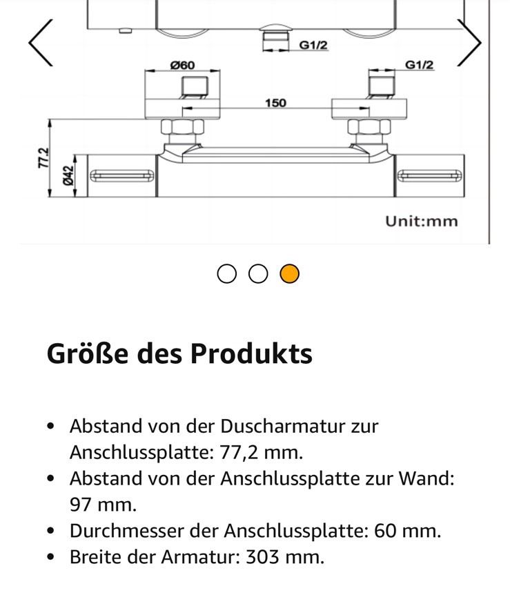 Duscharmatur Auralum in Wallmerod