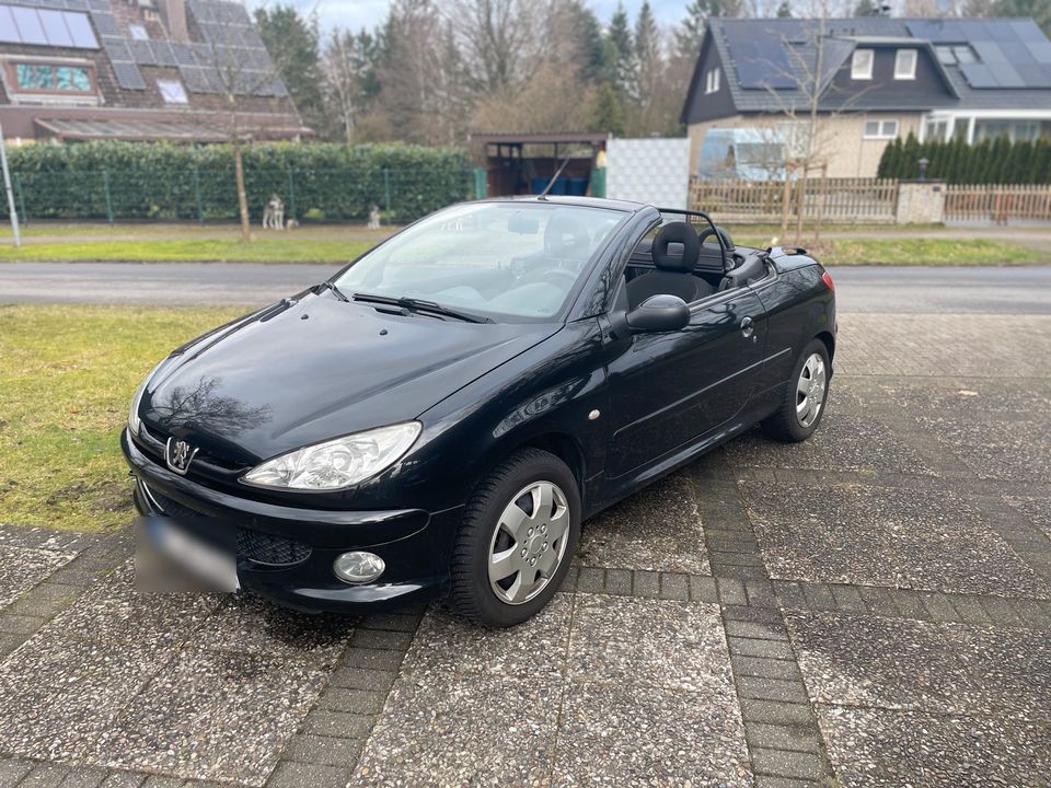 Cabrio: Peugeot 206 cc in Hamburg