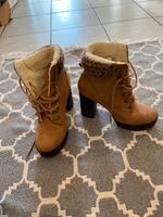 Stiefeletten, High heels, Herbst, Winter, Übergang braun gr. 38 Nordrhein-Westfalen - Werne Vorschau