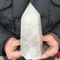 Natur Bergkristall XXXXL weiß Obelisk Heilstein über 1,2 KG Wandsbek - Hamburg Sasel Vorschau