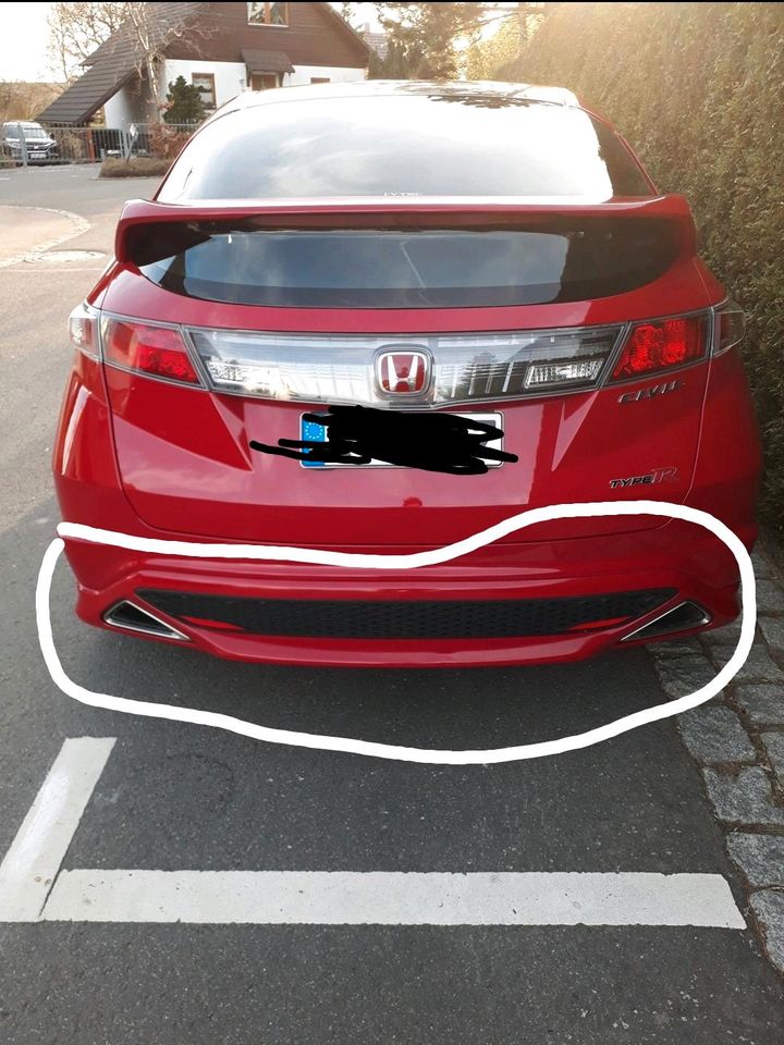 Honda Civic FN/FK Heckansatz/Diffusor in Chemnitz