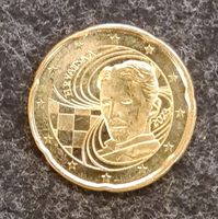 20 Cent Kroatien Sammlerstück Fehlprägung Rand links Rheinland-Pfalz - Morbach Vorschau