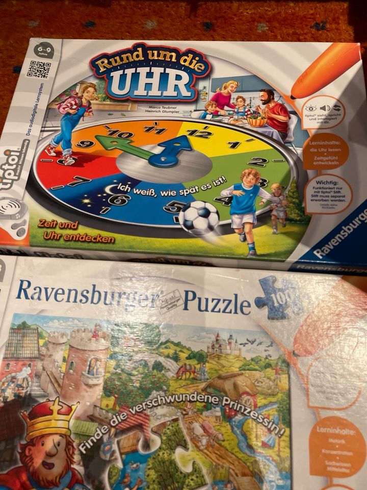 3Tiptoi Spiele für 12€ Lernspiele Puzzle in Berlin
