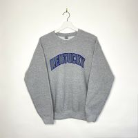 Vintage Sweater Gr.M College Amerika Grau 90er 90s Nordrhein-Westfalen - Gronau (Westfalen) Vorschau