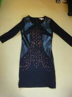 Biba Etuikleid schwarz/orange "Rocking Colours" Gr. 38 Kiel - Gaarden Vorschau