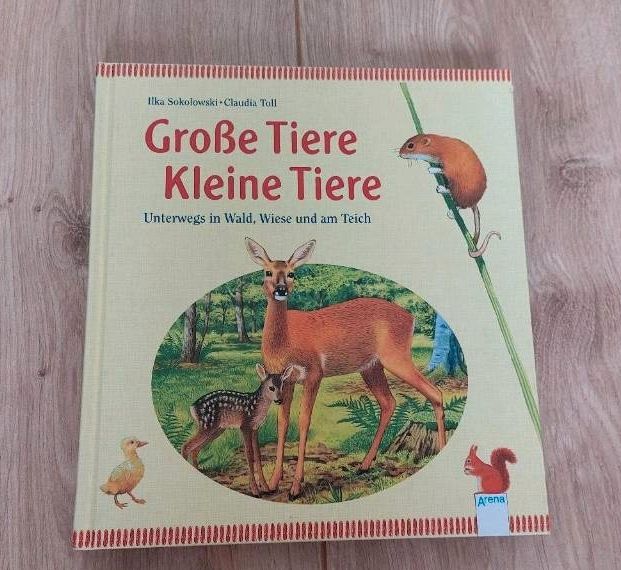 ❤️ Tierbuch Große Tiere Kleine Tiere Bauernhof Wald Wiese Teich in Dresden