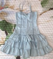 Kleid Sommerkleid Jeanskleid Rüschen Größe 36 Niedersachsen - Schwanewede Vorschau