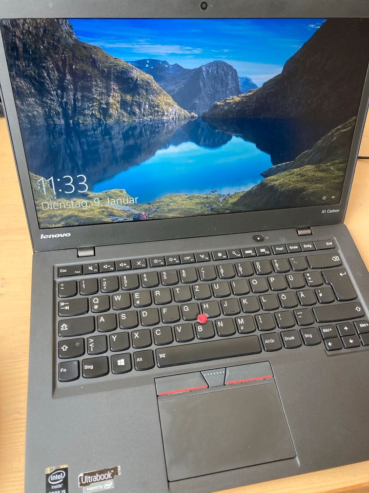 Notebook Lenovo ThinkPad X1 Carbon 3rd Generation in München