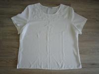 Shirt in weiß aus Polyester von C&A Gr. 48 Saarland - Homburg Vorschau