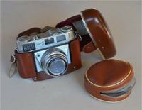 Kodak - Retinette II B - Kamera mit Sonnenblende / Filter Tasche Bayern - Creußen Vorschau