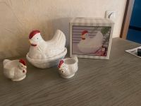Keramik Hühner Eihalter und Keramikdose Kreis Pinneberg - Quickborn Vorschau