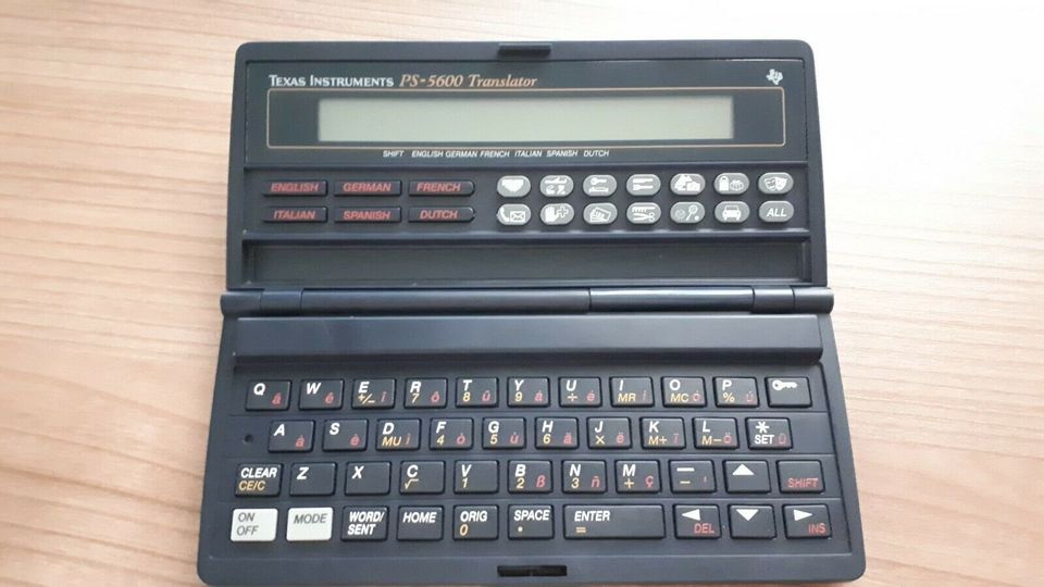 Texas Instruments PS-5600 Translator gebrauch in Arnstorf